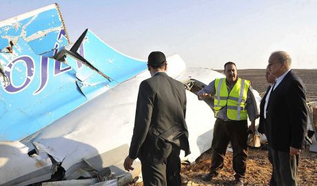 Prăbuşirea avionului Airbus exploatat de compania rusă Metrojet a fost provocată de o bombă. Foto: dailymail.co.uk