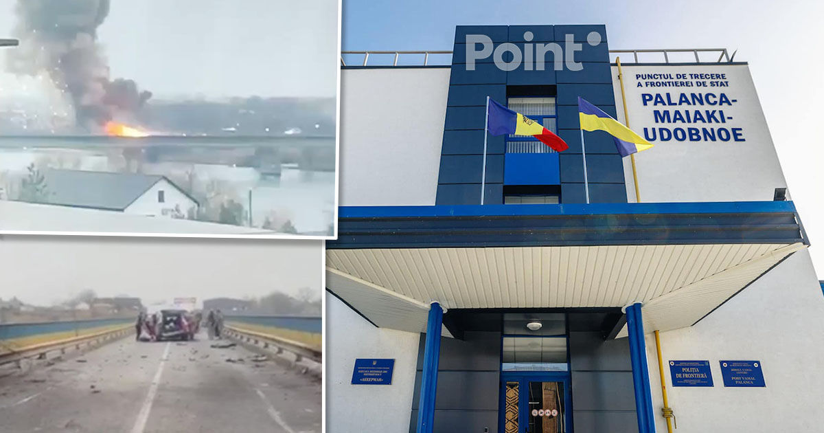 Circulația pe podul Maiaki–Udobnoe, suspendată în urma unui nou atac cu drone.