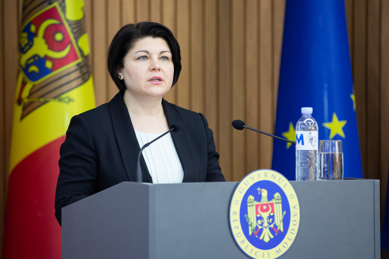 Премьер-министр Молдовы Наталья Гаврилица. 