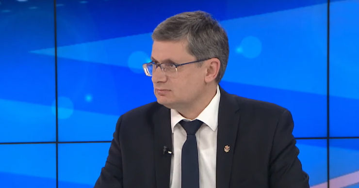 Председатель парламента Игорь Гросу. 