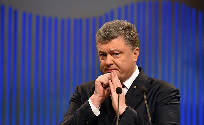 Президент Украины Петр Порошенко.