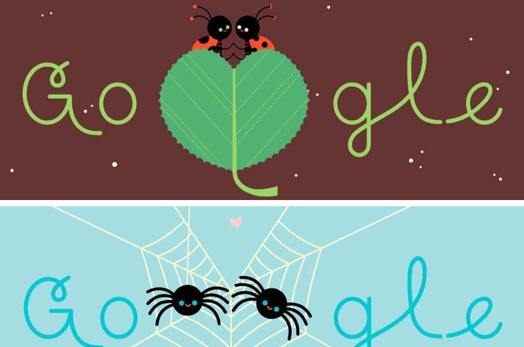 Google посвятил свежий дудл Дню святого Валентина.