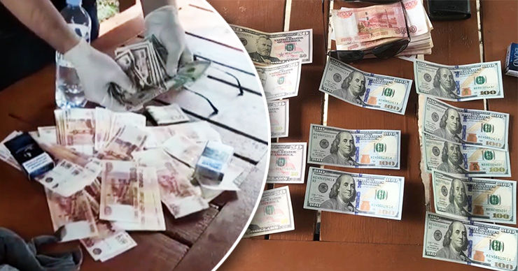 Правоохранители изъяли из оборота 2 млн фальшивых рублей и тысячу долларов. Коллаж: Point.md