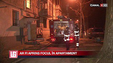A vrut să se încălzească și a aprins focul în apartament