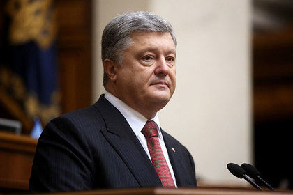 Президент Украины Петр Порошенко.