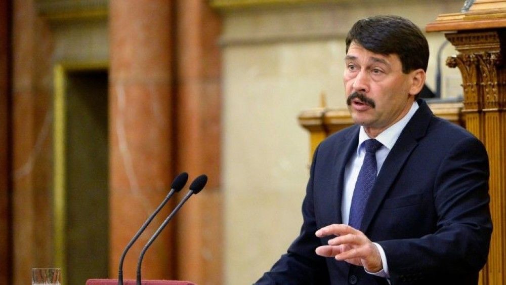 Президент Венгрии Янош Адер. 