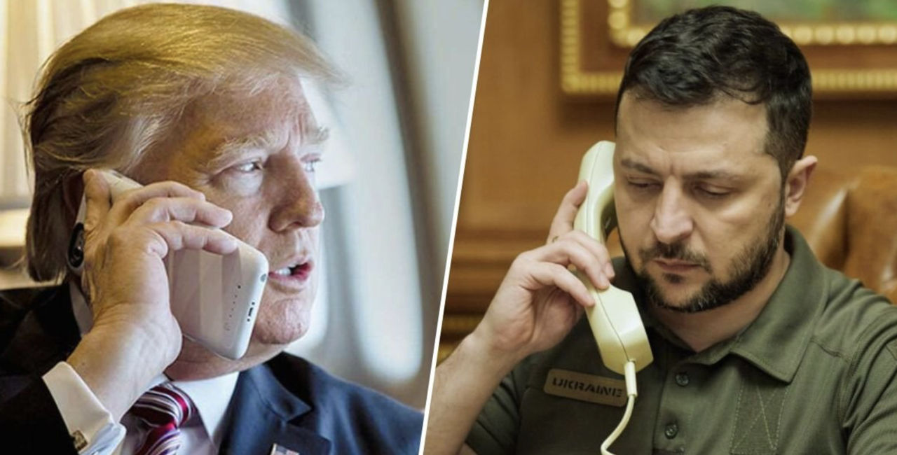 Трамп позвонил Зеленскому: Присутствовали ряд лидеров ЕС.