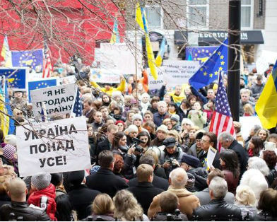 Гибель людей должна была спровоцировать эскалацию конфликта и натравить разъяренную толпу на милиционеров.  Фото: podrobnosti.ua