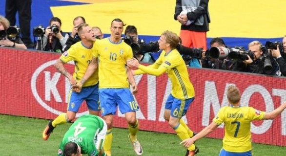 Egal spectaculos între Suedia și Irlanda.