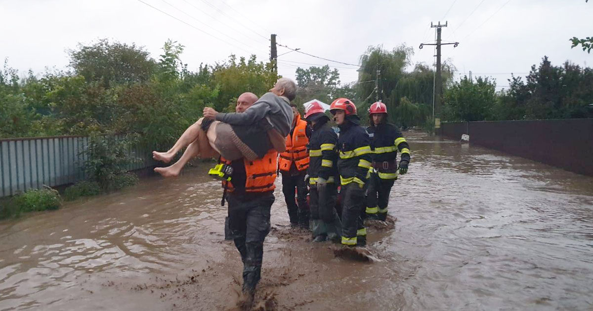Salvatorii din Moldova și România vor coopera în combaterea consecințelor inundațiilor.