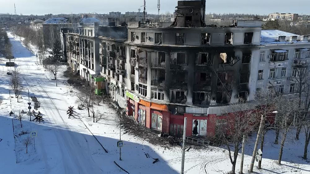 Cамая продолжительная битва в российско-украинской войне превратила Бахмут в город-призрак.