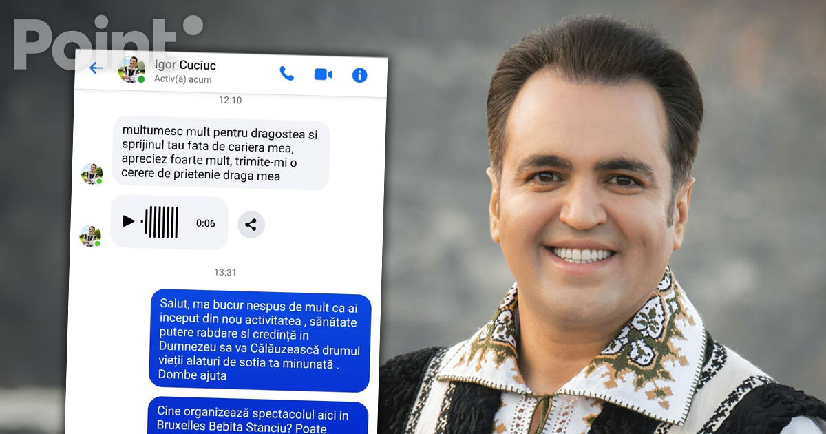 Igor Cuciuc avertizează despre un cont fals creat pe numele său pe Facebook.