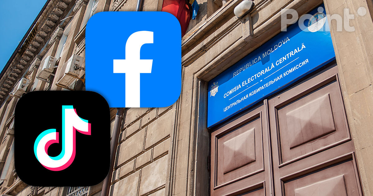 Comisia Electorală Centrală a înaintat demersuri administratorilor platformelor TikTok și Facebook.