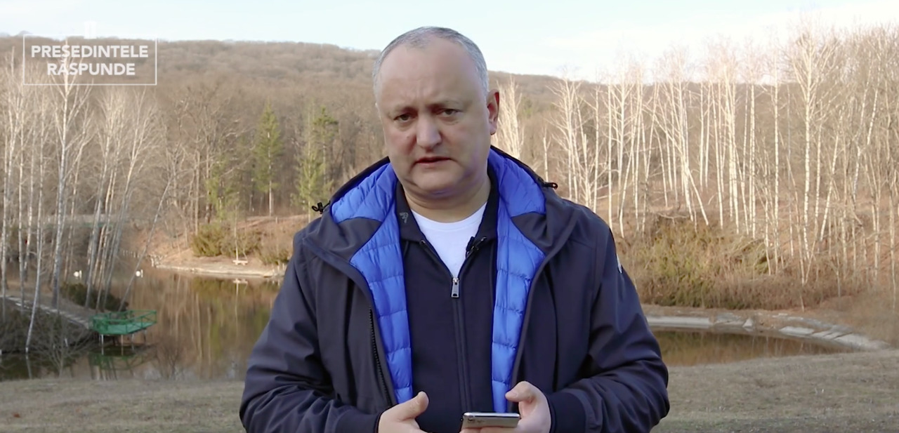 Президент Республики Молдова Игорь Додон.