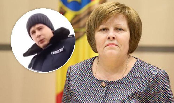 Чобану встала на сторону полицейского, отказавшегося говорить по-русски.