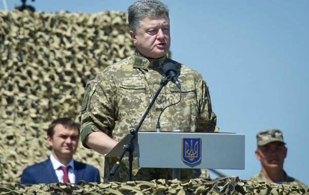 Порошенко: Надеюсь, что это станет "реальным началом реального отвода" тяжелой техники.