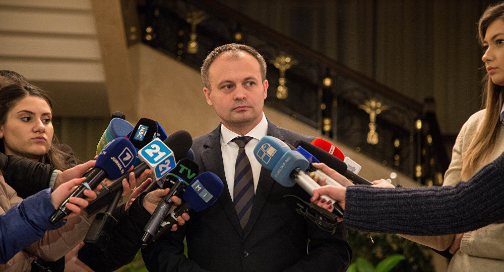 Спикер молдавского парламента Андриан Канду.