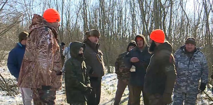 У села Сагайдакул Ноу прошли соревнования для охотничьих собак.