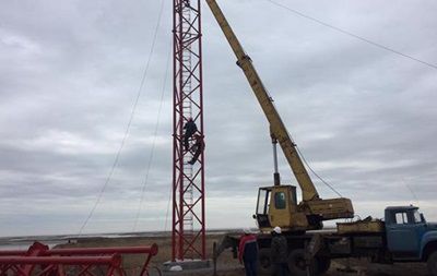 Срок строительства башни занял около двух месяцев.
