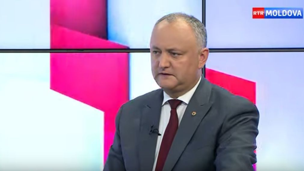 Президент Республики Молдова Игорь Додон.