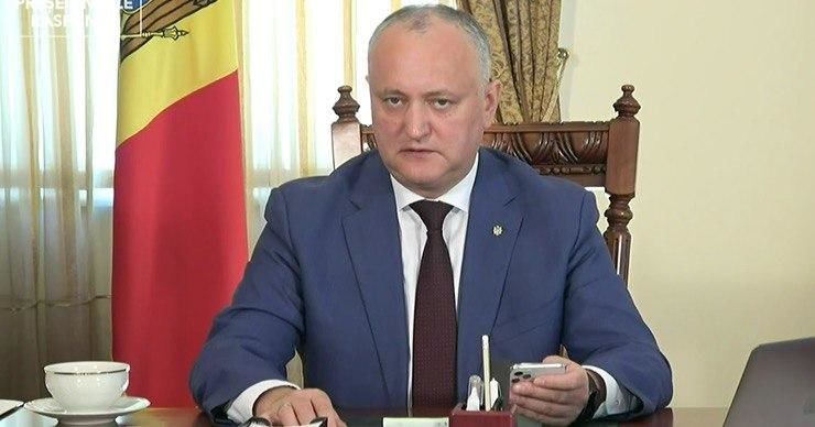 Президент Республики Молдова Игорь Додон.
