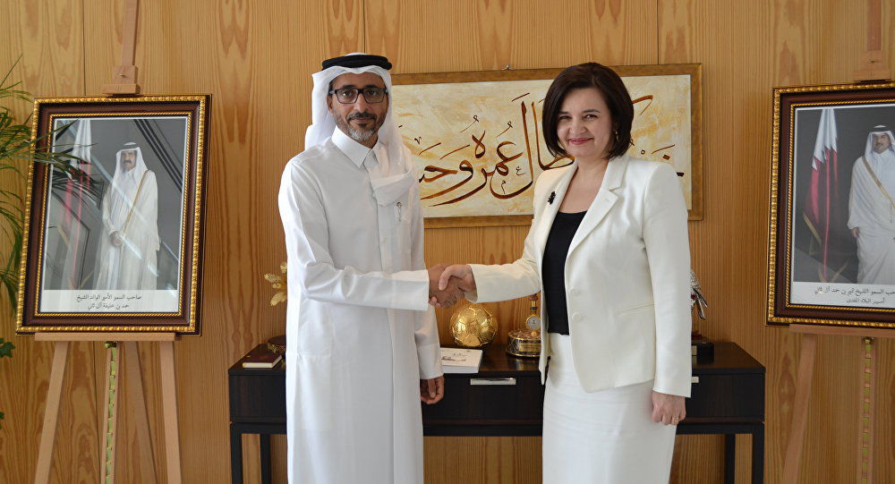 Covorul moldovenesc a suscitat interesul unui mare demnitar din Qatar. Foto: Ministerul Culturii
