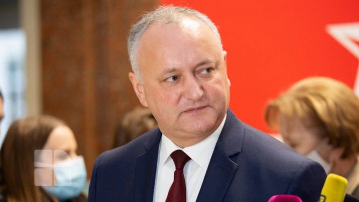 Председатель ПСРМ Игорь Додон.