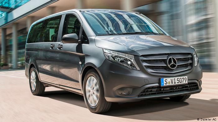 В Германии отзывают автомобили Daimler Vito.