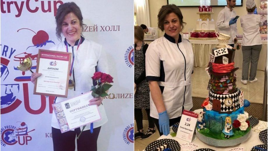 Кондитер из Молдовы заняла первое место на международном конкурсе.