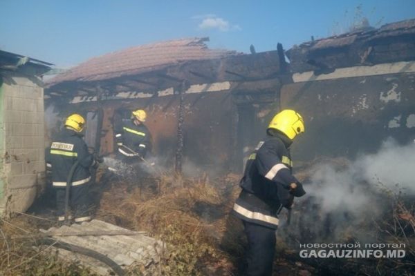 В гагаузском селе мужчина погиб при пожаре.