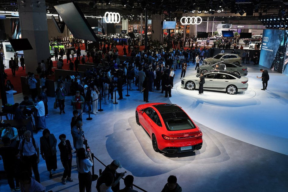 Прибыль Audi упала на фоне слабого спроса в Китае.