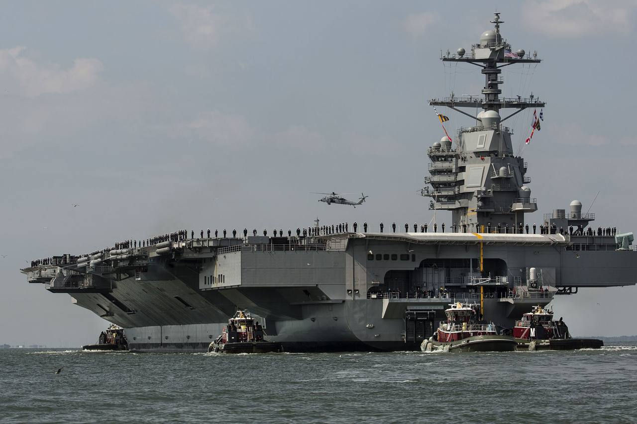 США отправляют в Средиземное море ударную авианосную группу.