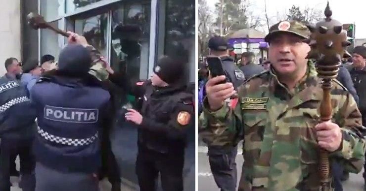 Протестующий, разбивший дверь правительства: За что мне платить штраф?