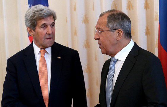 Лавров и Керри проводят переговоры в США за закрытыми дверями.