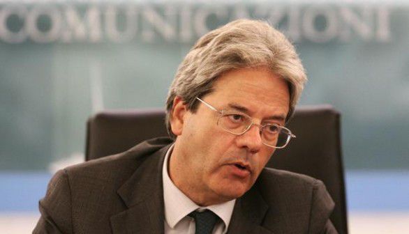 Ministrul de externe italian, Paolo Gentiloni.