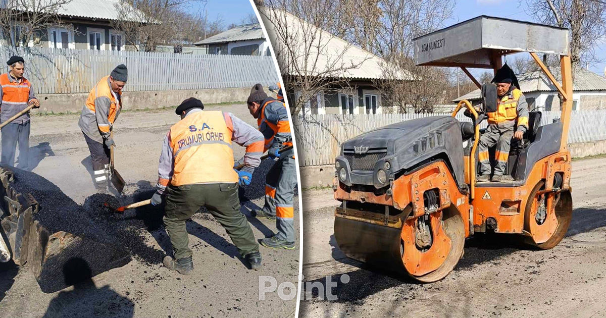 Ямочный ремонт продолжается на дорогах Молдовы: работы ведутся в более чем 15 районах.