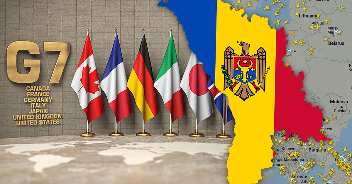 G7 осудила нарушение воздушного пространства Молдовы. Коллаж: Point.md