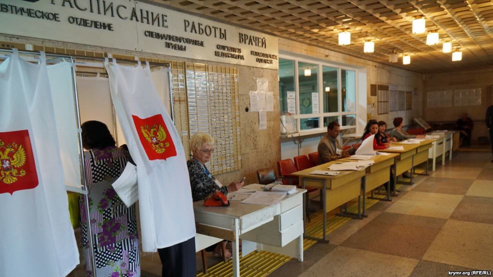 Евросоюз не признает проведение выборов на Крымском полуострове. Фото: 112.ua