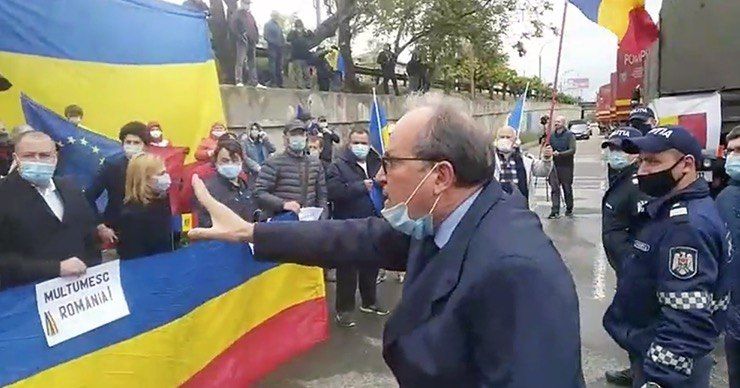Посол Румынии сделал замечание унионистам, освиставшим Иона Кику.
