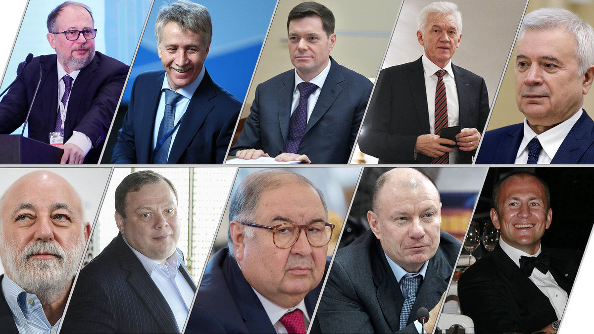 Bloomberg узнал о плане ЕС по восстановлению Украины за счет российских олигархов.