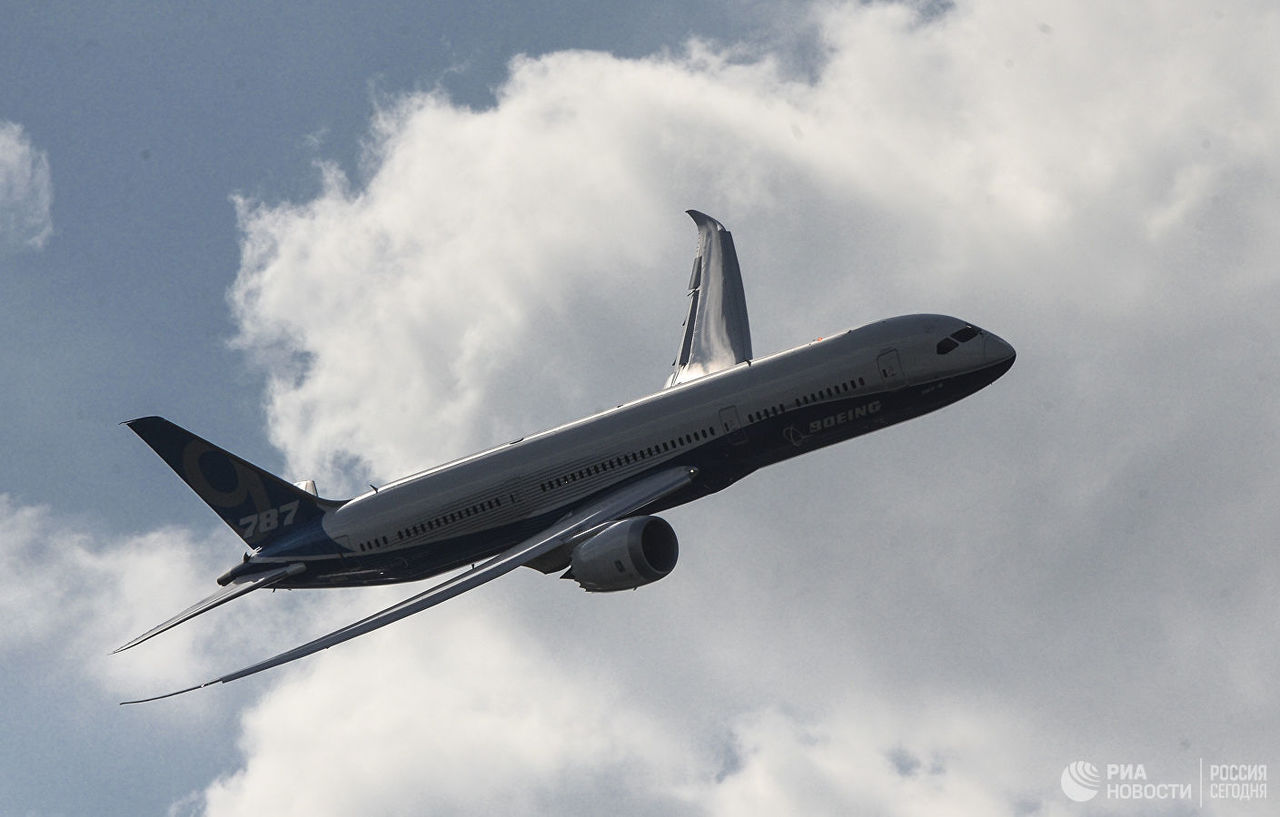 Минюст США запросил у Boeing данные о сборке 787 Dreamliner.