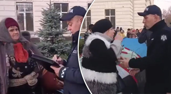 Полиция: Все участники акции протеста в центре столицы будут проверены.