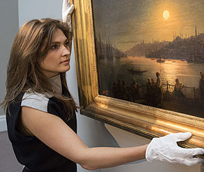 Фрагмент картины Ивана Айвазовского. Фото: GLOBAL LOOK Press