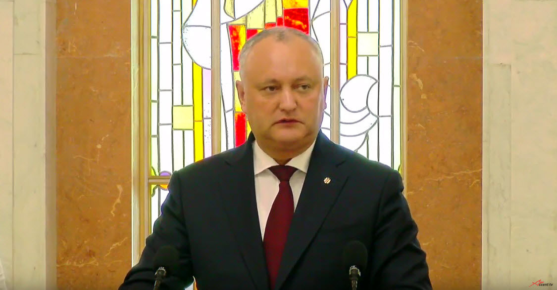 Президент Молдовы Игорь Додон.