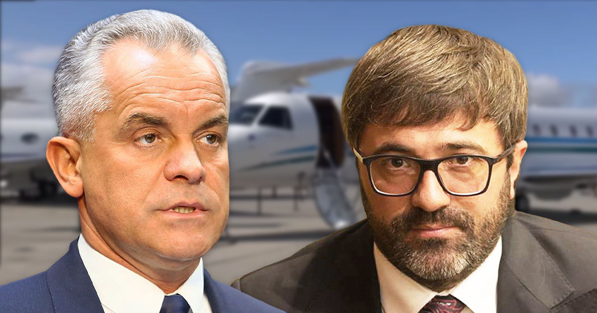 Самолет Плахотнюка, купленный на деньги BEM, с 2024 года зарегистрирован в России. Коллаж: Point.md