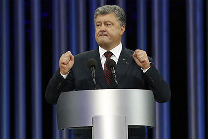 Президент Украины Петр Порошенко.
