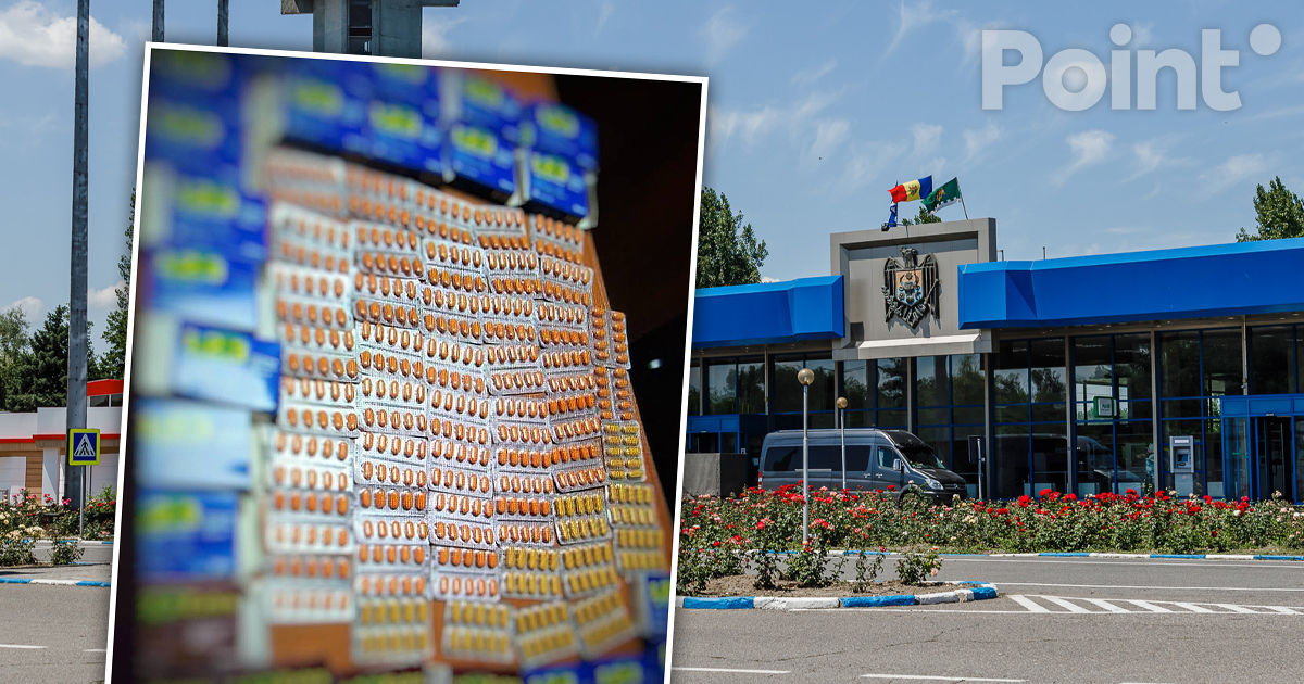 500 de pastile psihotrope, depistate în bagajul unei pasagere la postul vamal Otaci.