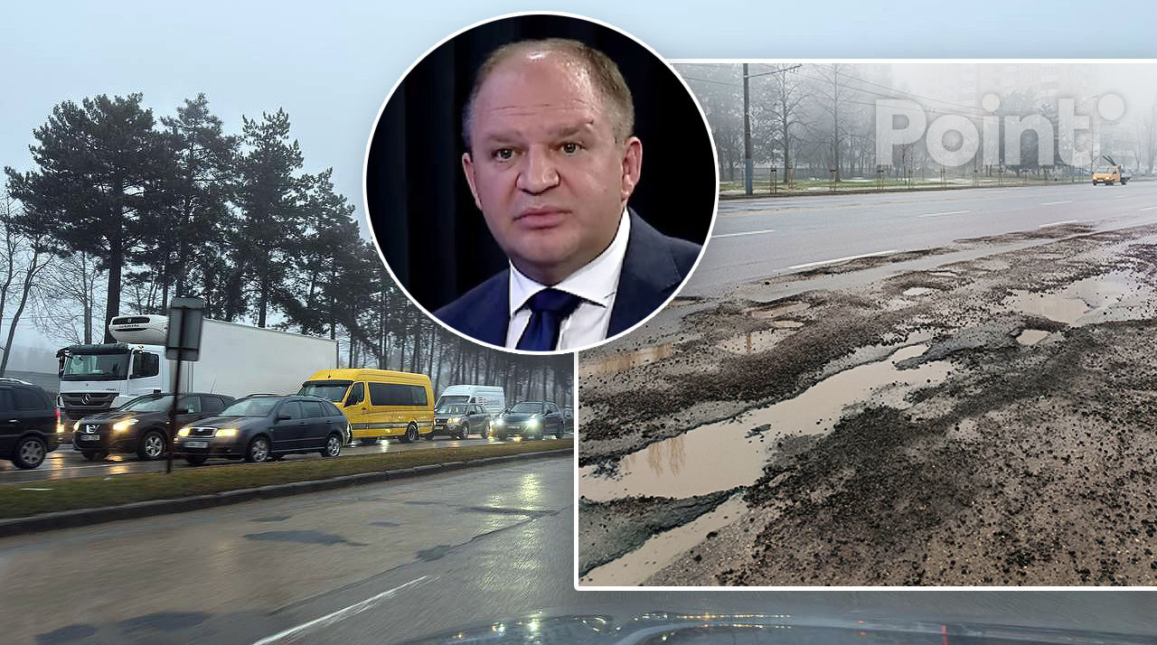 Чебан: Ямы на улицах Кишинёва будут отремонтированы как только позволят метеоусловия.