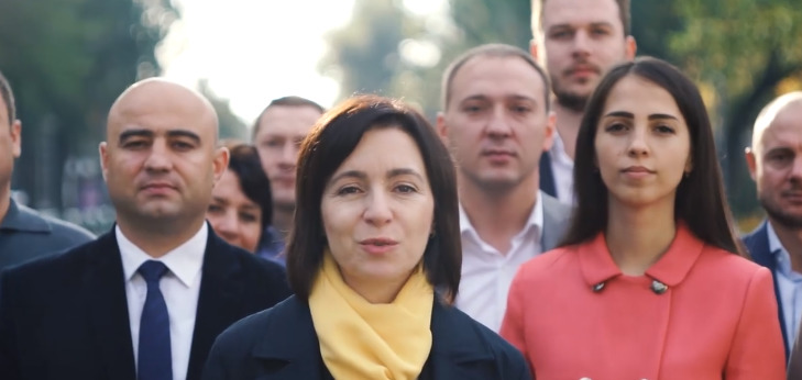 Санду призвала граждан поддержать кандидатов от ACUM на выборах.