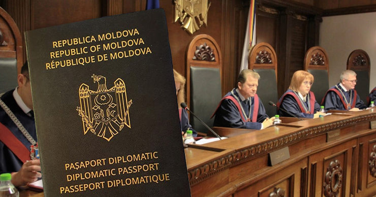 Судьям КС предложили давать дипломатические паспорта. Коллаж: Point.md